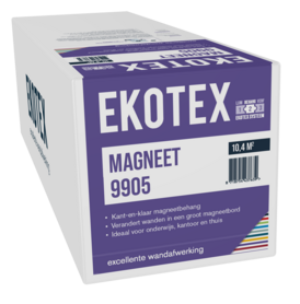 Ekotex magneetactief glasvlies 2-IN-1 systeem 10,4 x 1,0 mtr